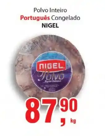 Supermercados Mundial Polvo Inteiro Portugues Congelado Nigel 1kg oferta