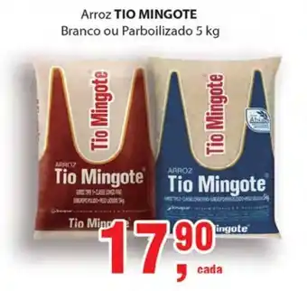 Arroz Tio Mingote Branco ou Parbolizado 5kg