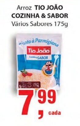 Arroz Tio Joao Cozinha & Sabor 175g