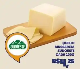 Boa Supermercados QUEIJO MUSSARELA SUDOESTE CADA 100G oferta