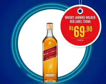 Whisky Johnnie Walker Red Label 750ml