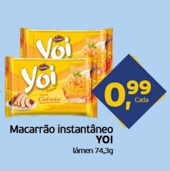 Cometa Supermercados Macarrao Instantaneo Yoi 74.3g oferta