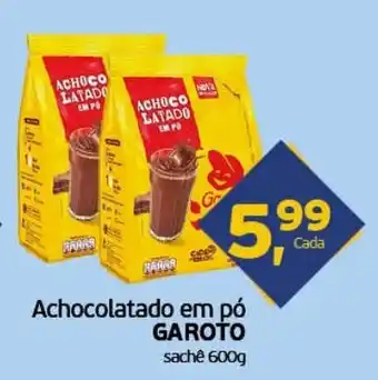 Achocolatado em po Garoto 600g