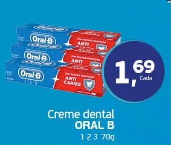 Cometa Supermercados Creme Dental Oral-B 123 70g oferta