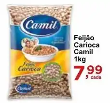 Rossi Supermercado Feijão Carioca Camil 1kg oferta