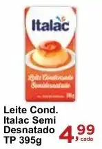 Rossi Supermercado Leite Cond. Italac Semi Desnatado TP 395g oferta