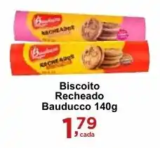 Rossi Supermercado Biscoito Recheado Bauducco 140g oferta