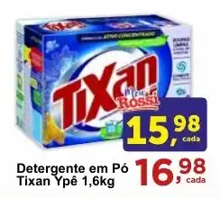 Rossi Supermercado Detergente em pó Tixan Ypê 1,6kg oferta