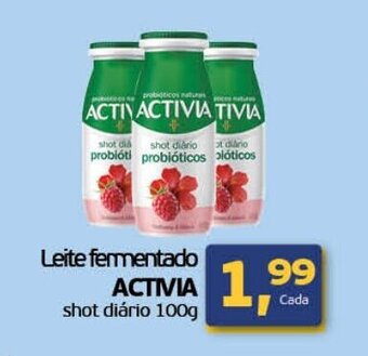 Cometa Supermercados Leite Fermentado Activia 100g oferta