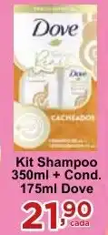 Kit Shampoo 350ml + Cond. 175ml Dove