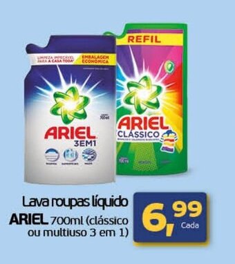Cometa Supermercados Lava roupas liquido Ariel 700ml oferta
