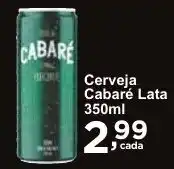 Rossi Supermercado Cerveja Cabaré Lata 350ml oferta