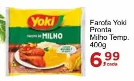 Rossi Supermercado Farofa Yoki Pronta Milho Temp. 400g oferta
