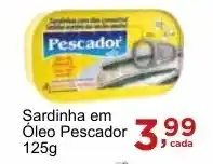 Rossi Supermercado Şardinha em Óleo Pescador 125g oferta