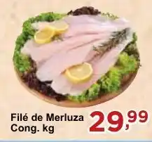 Rossi Supermercado Filé de Merluza Cong. kg oferta