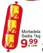 Rossi Supermercado Mortadela Sadia 1kg oferta