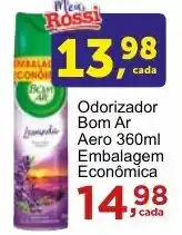 Rossi Supermercado Odorizador Bom Ar Aero 360ml Embalagem Econômica oferta