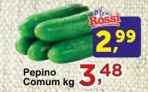 Rossi Supermercado Pepino Comum kg oferta