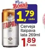 Rossi Supermercado Cerveja Itaipava lata 269ml oferta