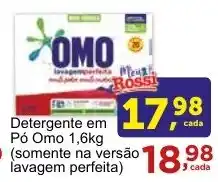 Rossi Supermercado Detergente em Pó Omo 1,6kg oferta