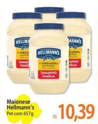 Atacadão Maionese Hellmann's Pet com 657g oferta