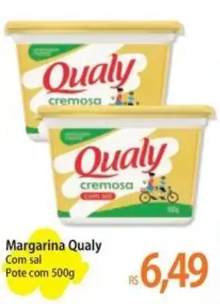 Atacadão Margarina Qualy Com sal Pote com 500g oferta