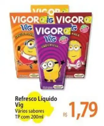 Atacadão Refresco Líquido Vig Vários sabores TP com 200ml oferta