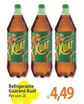 Atacadão Refrigerante Guaraná Kuat Pet com 2L oferta