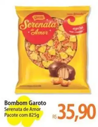Atacadão Bombom Garoto Serenata de Amor Pacote com 825g oferta