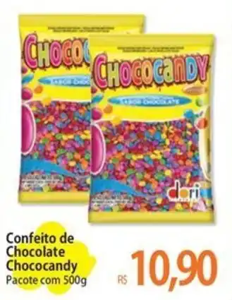 Atacadão Confeito de Chocolate Chococandy Pacote com 500g oferta