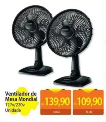 Atacadão Ventilador de Mesa Mondial 127V/220v Unidade oferta