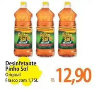 Atacadão Desinfetante Pinho Sol Original Frasco com 1,75L oferta
