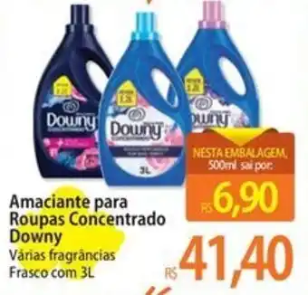 Amaciante para Roupas Concentrado Downy Várias fragrâncias Frasco com 3L