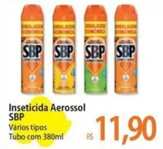 Inseticida Aerossol SBP Vários tipos Tubo com 380ml