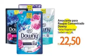 Atacadão Amaciante para Roupas Concentrado Downy Várias fragrâncias Sachê com 1,6L oferta