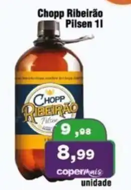 Copercana Chopp Ribeirão Pilsen 1L oferta
