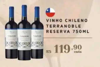 Empório Bahamas VINHO CHILENO TERRANOBLE RESERVA 750ML oferta
