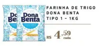 FARINHA DE TRIGO DONA BENTA TIPO 1 - 1KG