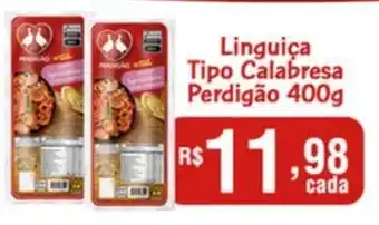 Empório Bahamas Linguiça Tipo Calabresa Perdigão 400g oferta