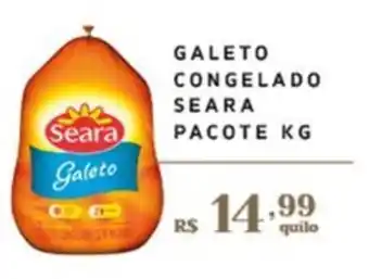 Empório Bahamas GALETO CONGELADO SEARA PACOTE KG oferta