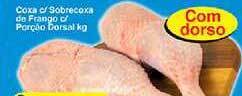 Supermercados Guanabara Coxa C Sobrecoxa De Frango C Porção Dorsal oferta