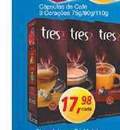 Supermercados Guanabara Cápsulas De Café 3 Corações oferta