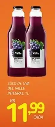 Suco de Uva Del Valle Integral 1L
