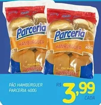 Pao Hamburguer Parceria 400g