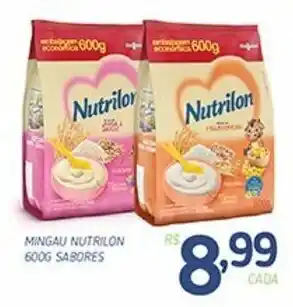 Mingau Nitrilon 600g sabores