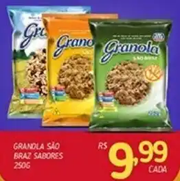Granola Sao Braz sabores 250g