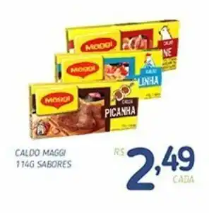 Rede Parceria Caldo Maggi 114g sabores oferta