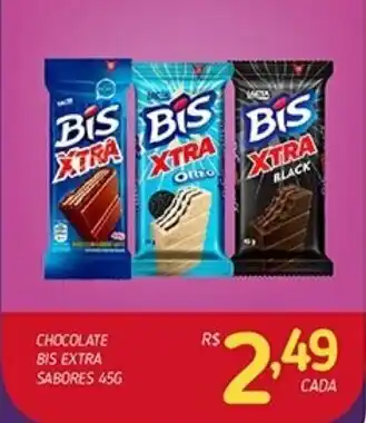 Chocolate Bis Extra sabores 45g