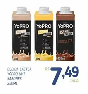 Bebida Lactea Yopro UHT Sabores 250ml