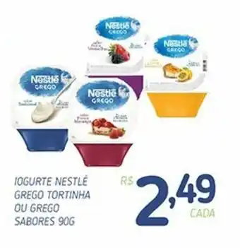 Iogurte Nestle Grego Tortinha ou Grego Sabores 90g